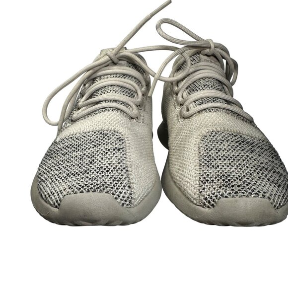 Adidas Tubular Beige/Gray Knit Running Shoes Size Mens 4.5 Ladies 6.5 Athletic - Picture 2 of 14